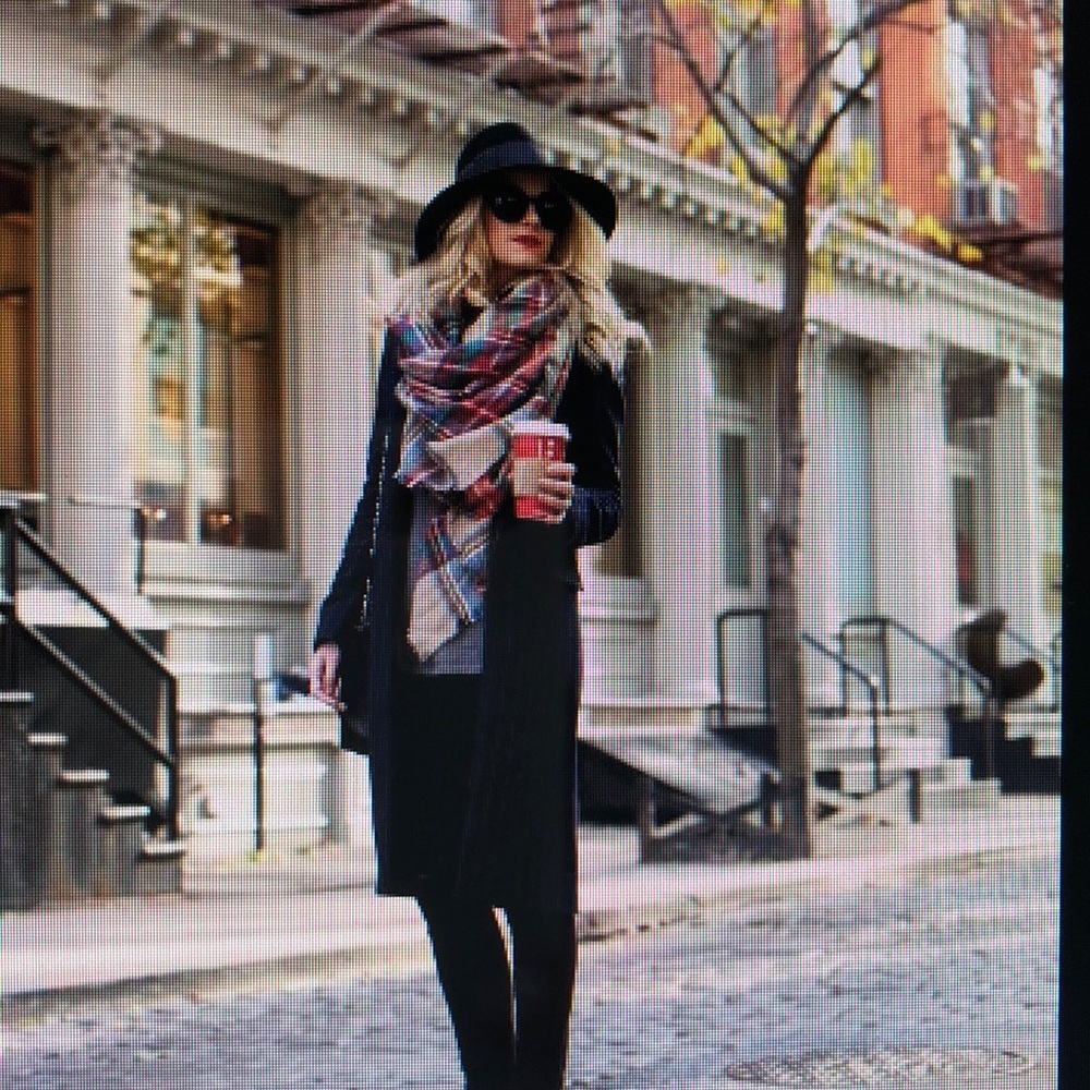 Zara Plaid Scarf